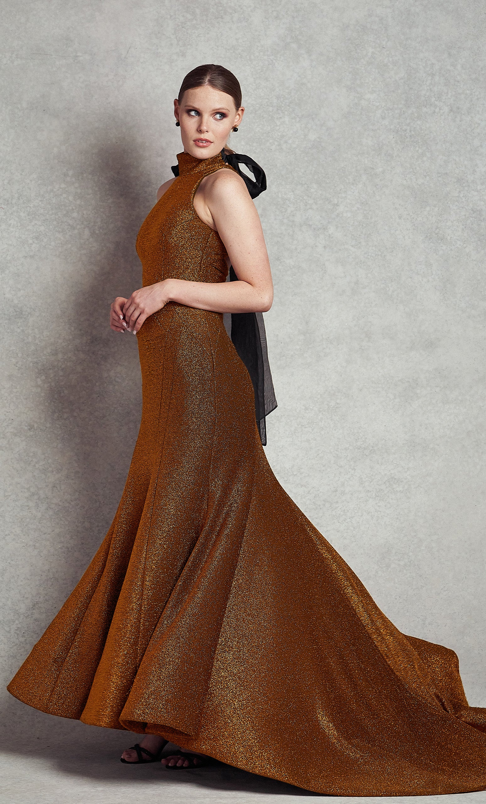 Anastasia Designer Gown Side-On