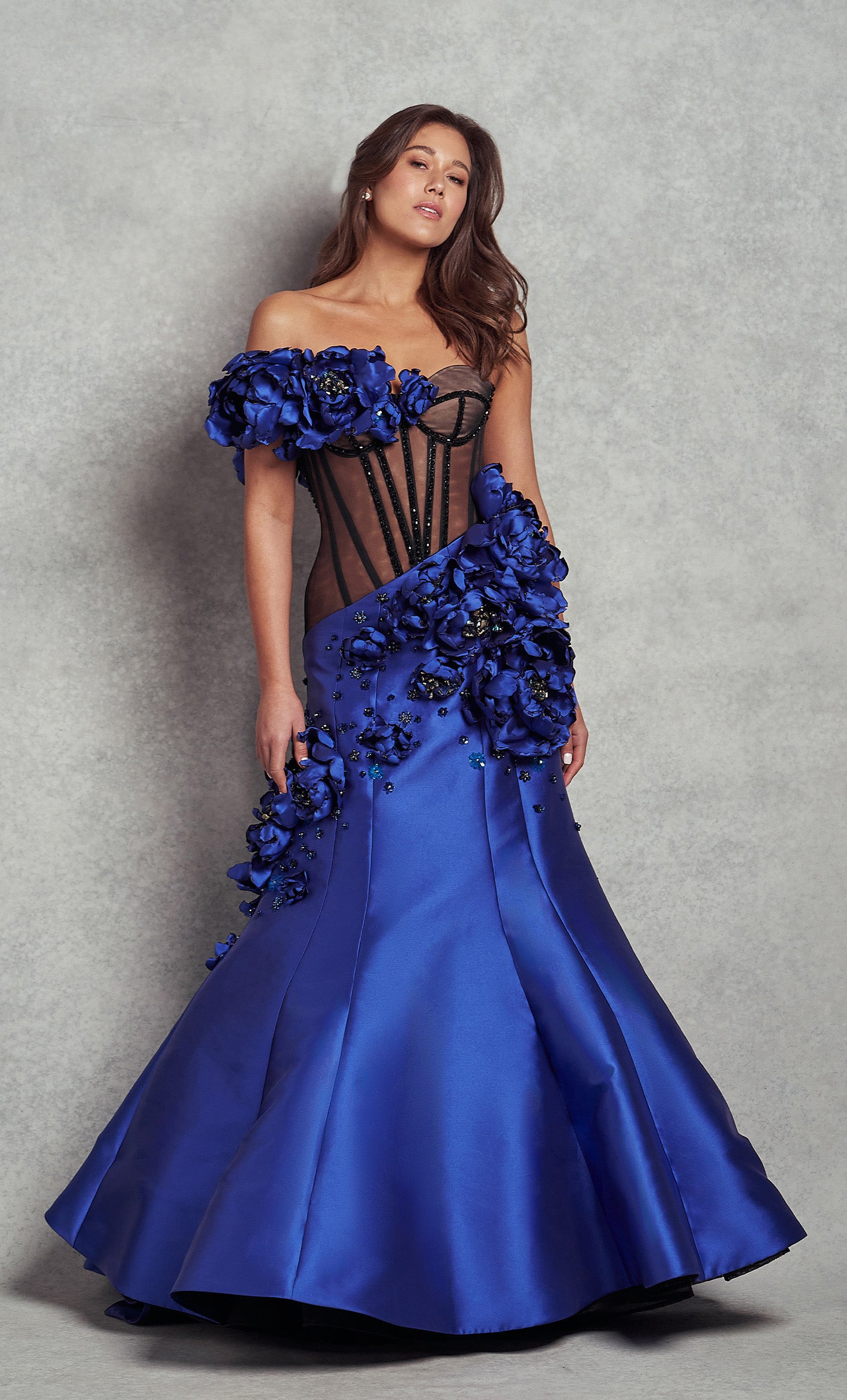 IRIS GOWN | ELECTRIC BLUE |