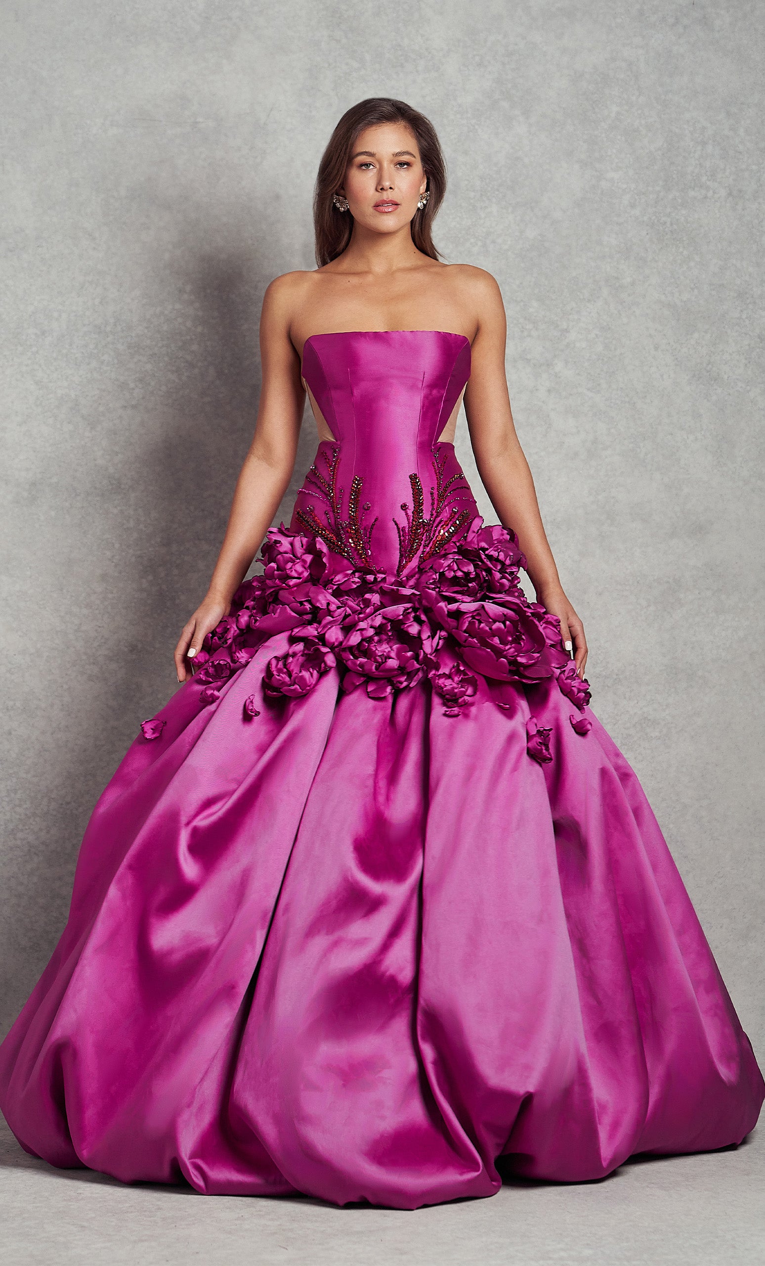 MARIA-ELENA GOWN | FUCHSIA |